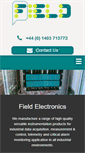 Mobile Screenshot of fieldelectronics.com